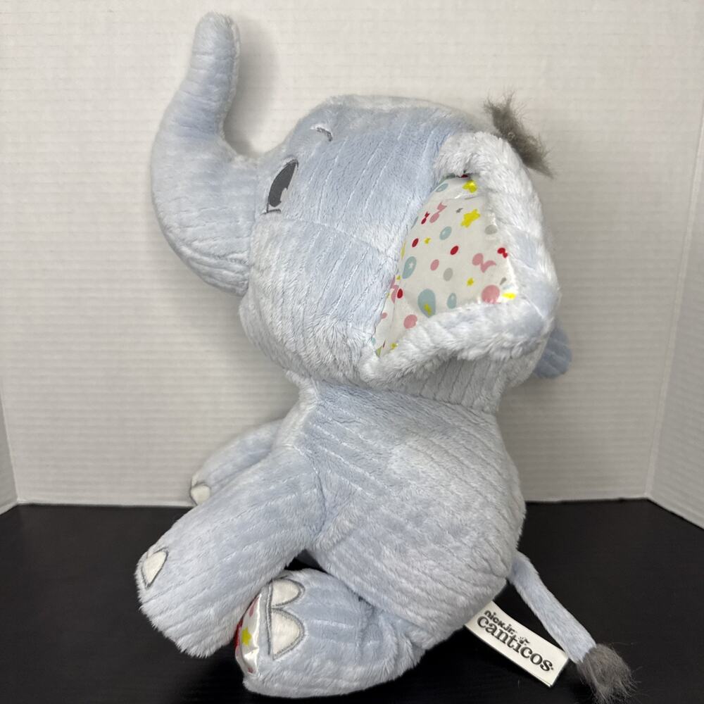 Nick Jr Canticos Elephant Elefantito Musical Plush English Retired WORKS!!